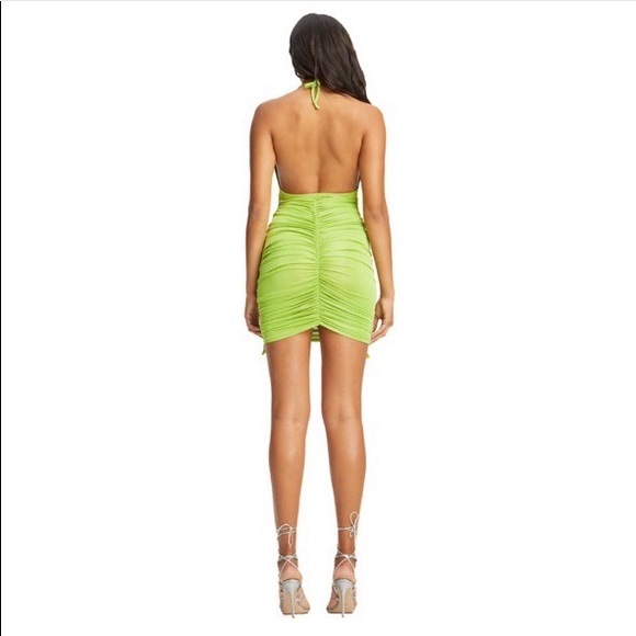 Green Iamgia dress - Picture 3 of 3